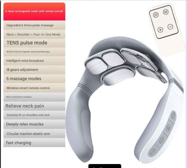 Wireless Heated Neck Massager