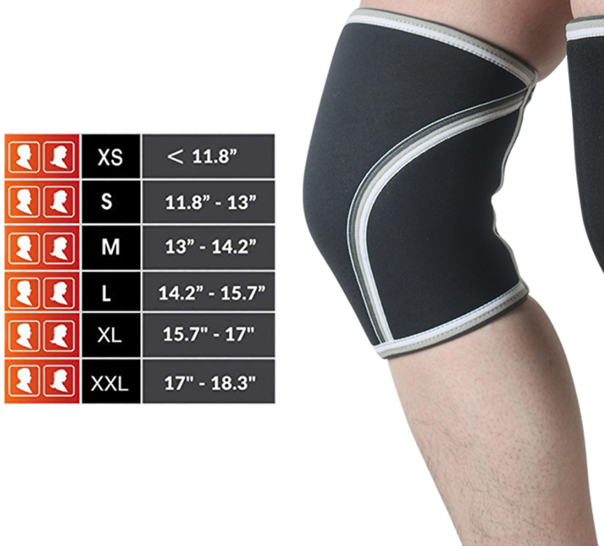 7mm Neoprene Knee Sleeves