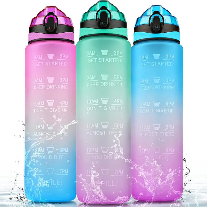 32oz Time-Marker Water Bottle