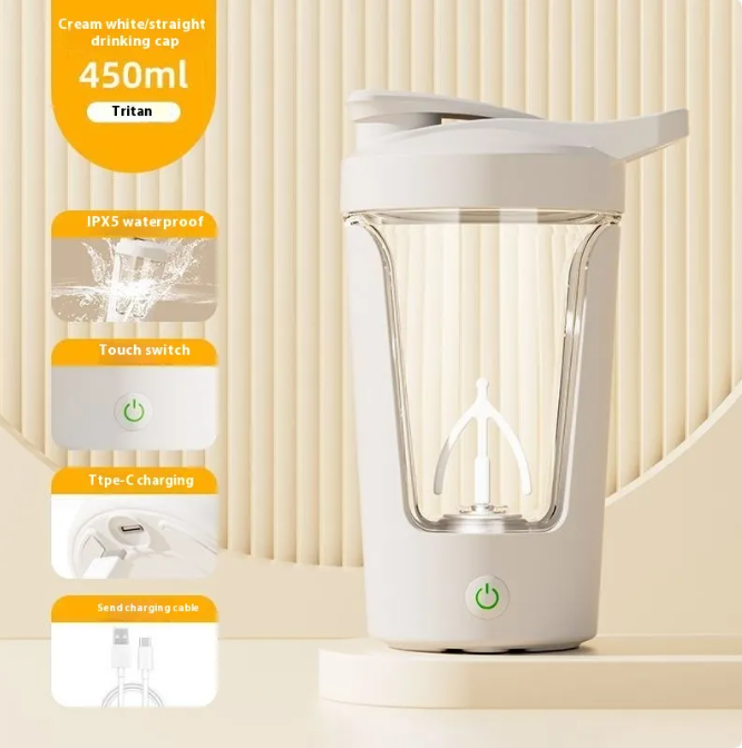 Electric Protein Shaker Bottle