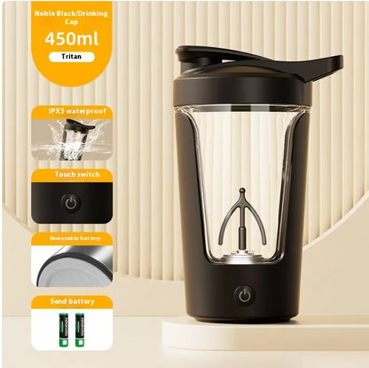 Electric Protein Shaker Bottle