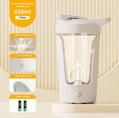 Electric Protein Shaker Bottle
